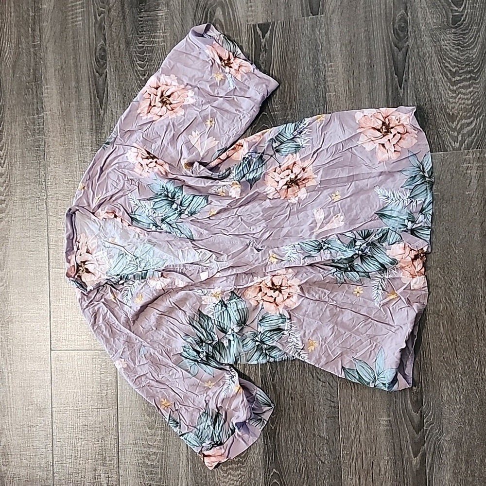 🦜 Tropical Floral Kimono  🦜